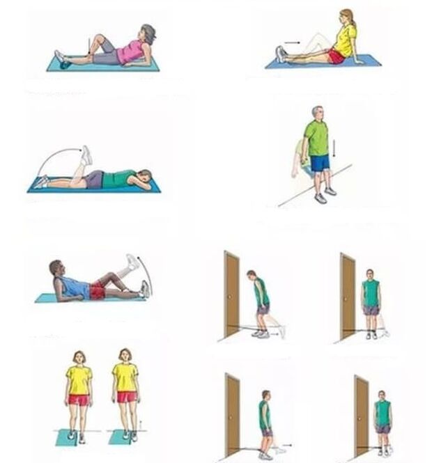 fizioterapijske vježbe za artrozu koljena