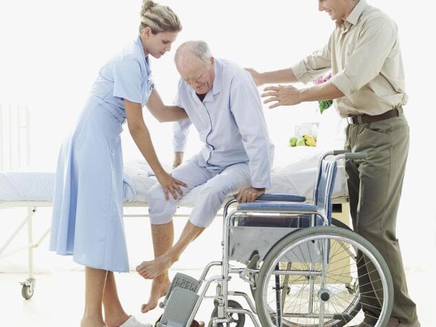 Pacijent nije sposoban za samostalno kretanje bez posebnog uređaja
