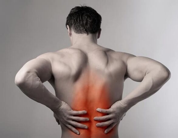 bol u leđima zbog osteohondroze kralježnice
